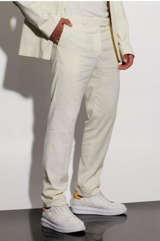 Vortix LuxeFit™ Cream Trousers